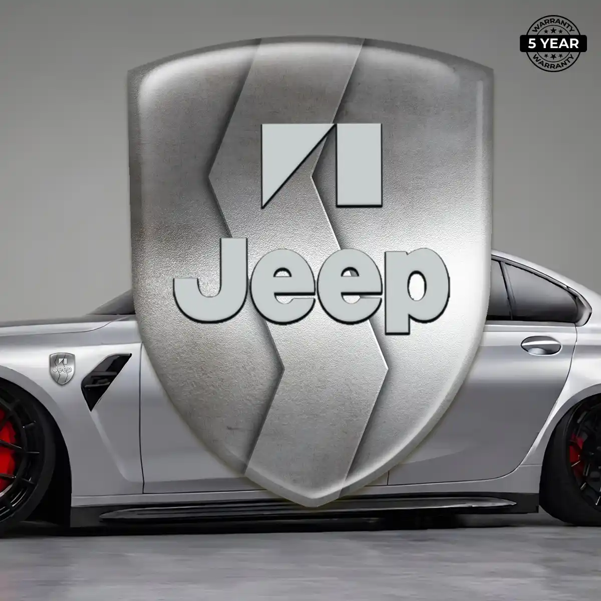 Jeep 3D Gel Sticker Opulent Line