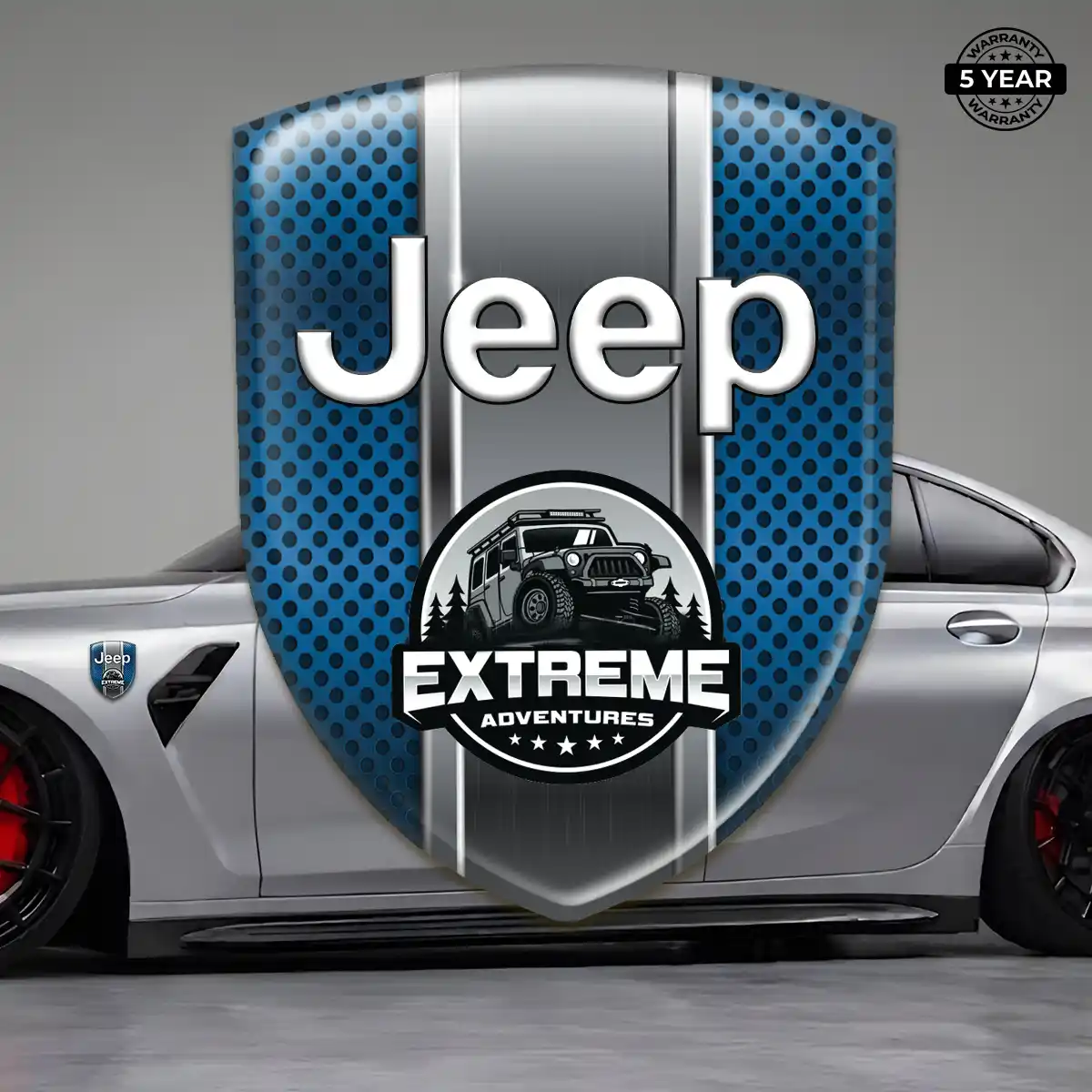 Jeep 3D Gel Sticker Prestige Line