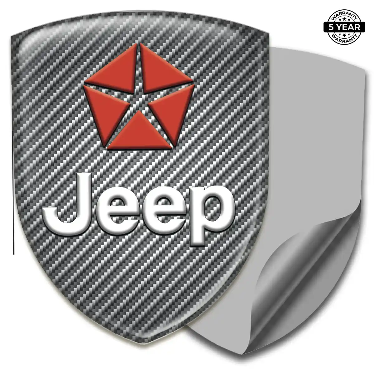 Jeep 3D Gel Sticker Resin Elite