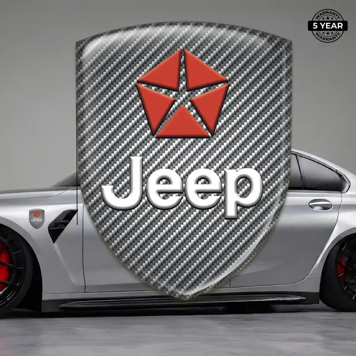 Jeep 3D Gel Sticker Resin Elite
