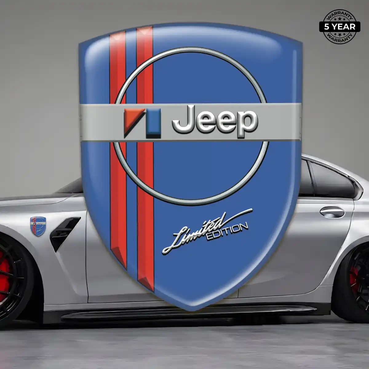 Jeep 3D Gel Sticker Superior Craft
