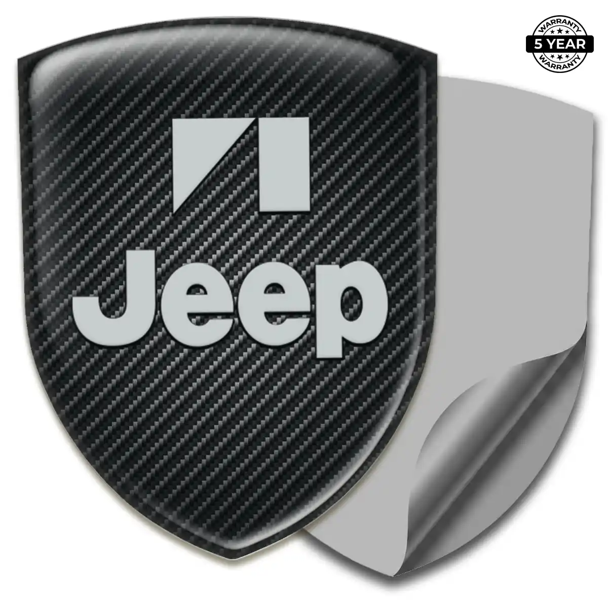 Jeep 3D Logo Sticker Opulent Line