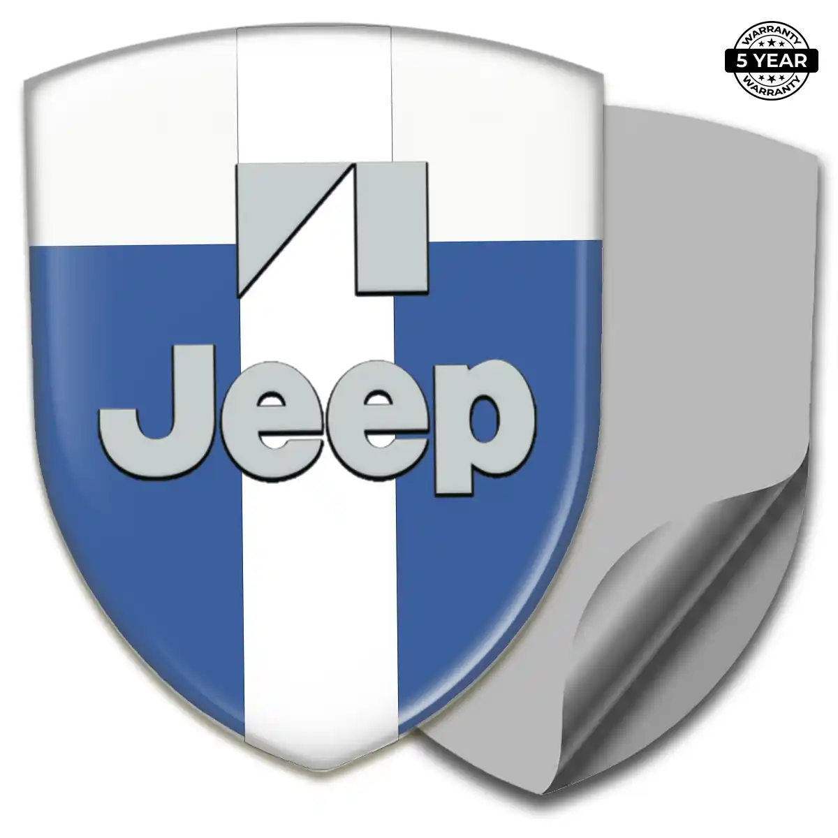 Jeep 3D Logo Sticker Superior Craft