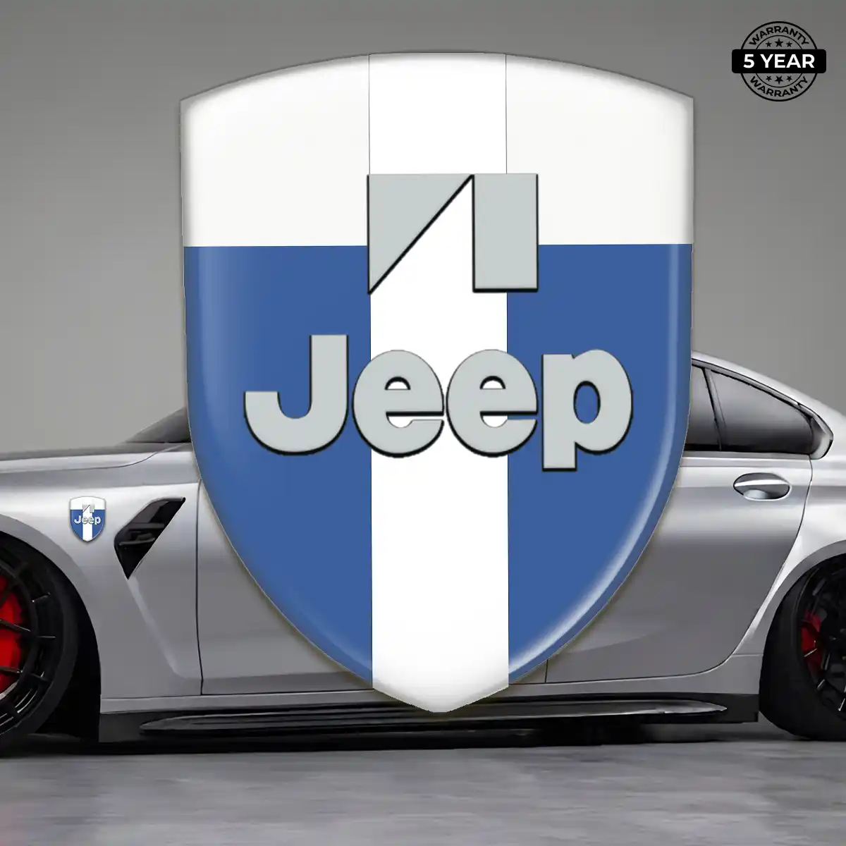 Jeep 3D Logo Sticker Superior Craft