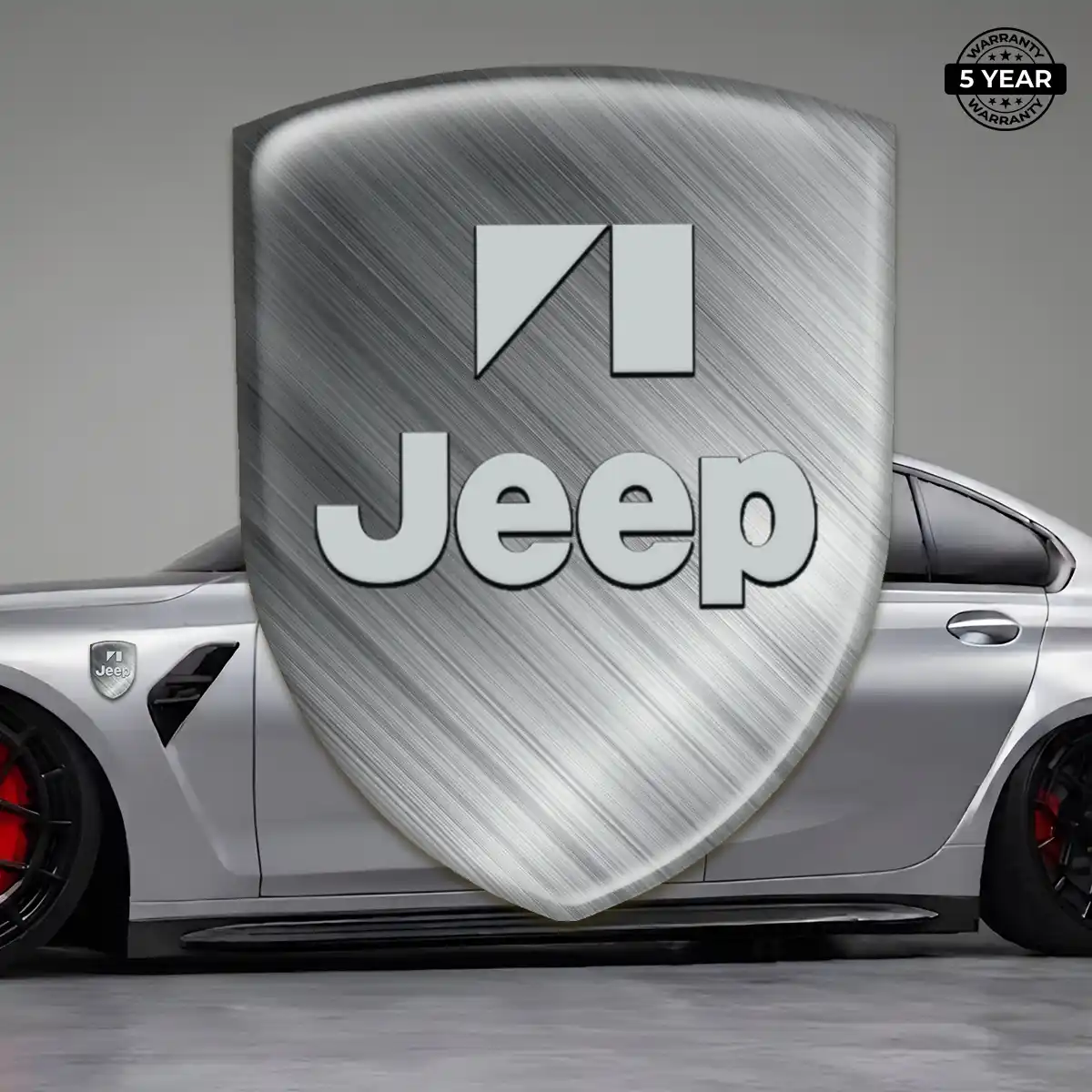 Jeep 3D Resin Sticker Elite Edition