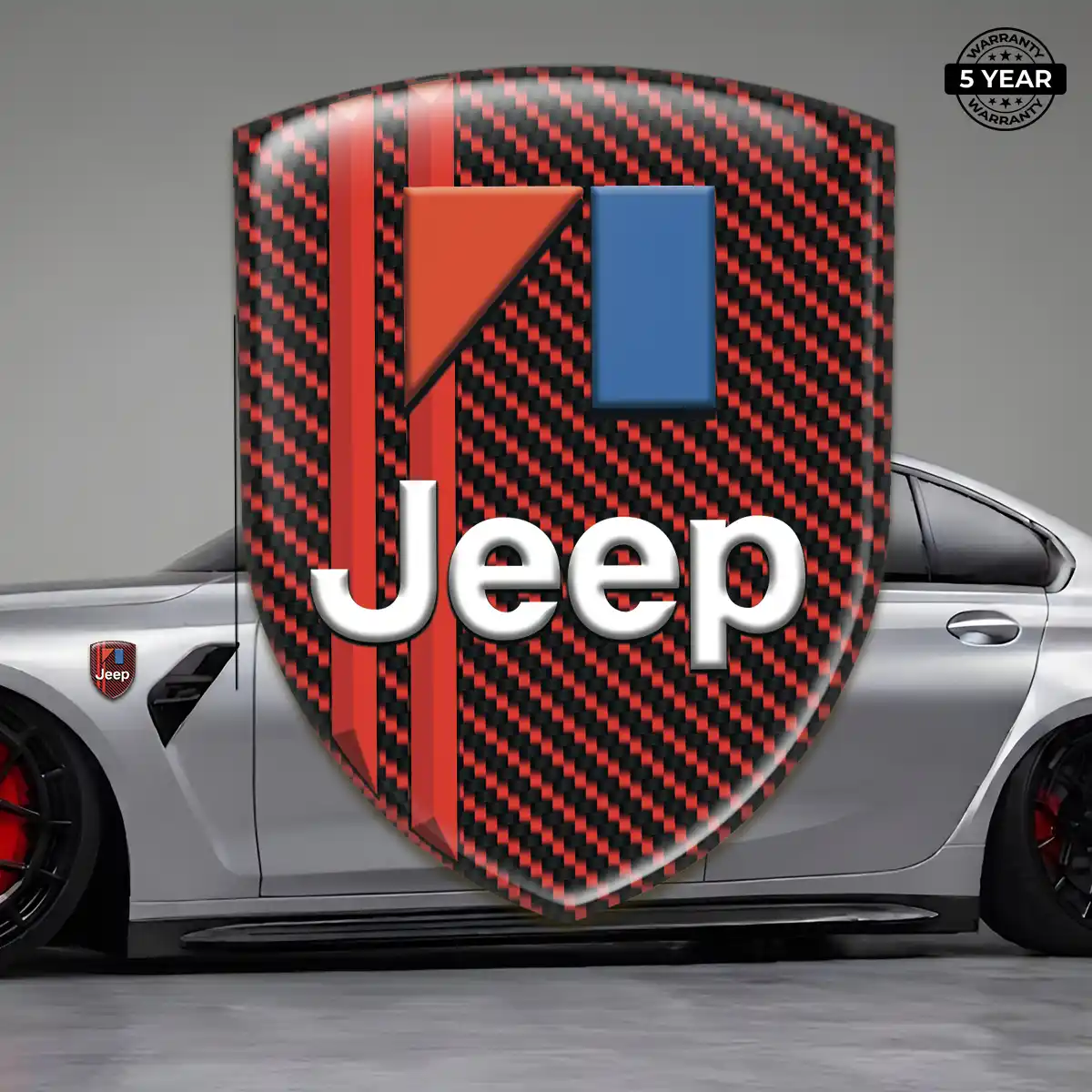 Jeep 3D Resin Sticker Exclusive Series