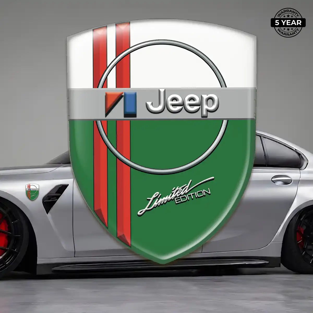 Jeep 3D Resin Sticker Opulent Line