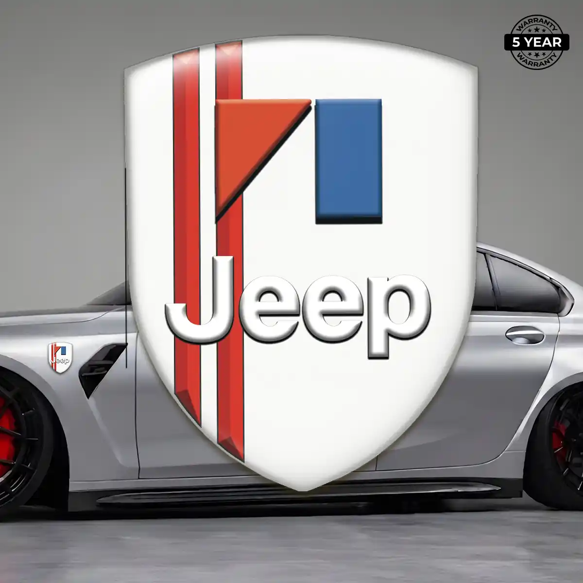 Jeep 3D Resin Sticker Superior Craft