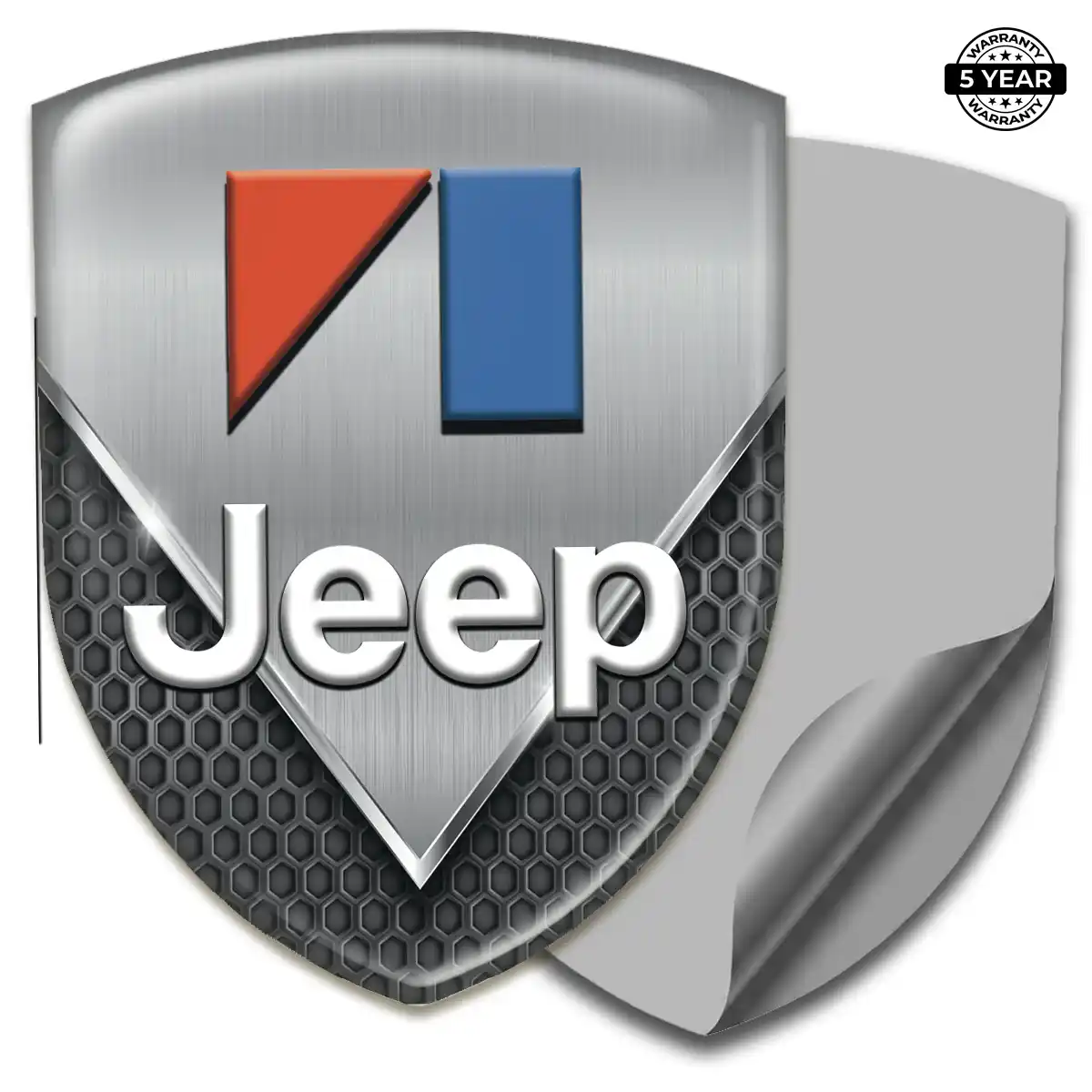 Jeep Automotive Emblem Sticker Elite Finish