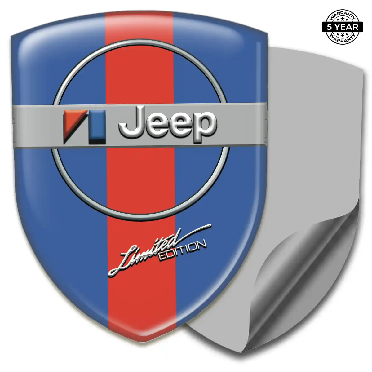 Jeep Automotive Emblem Sticker Exclusive Series