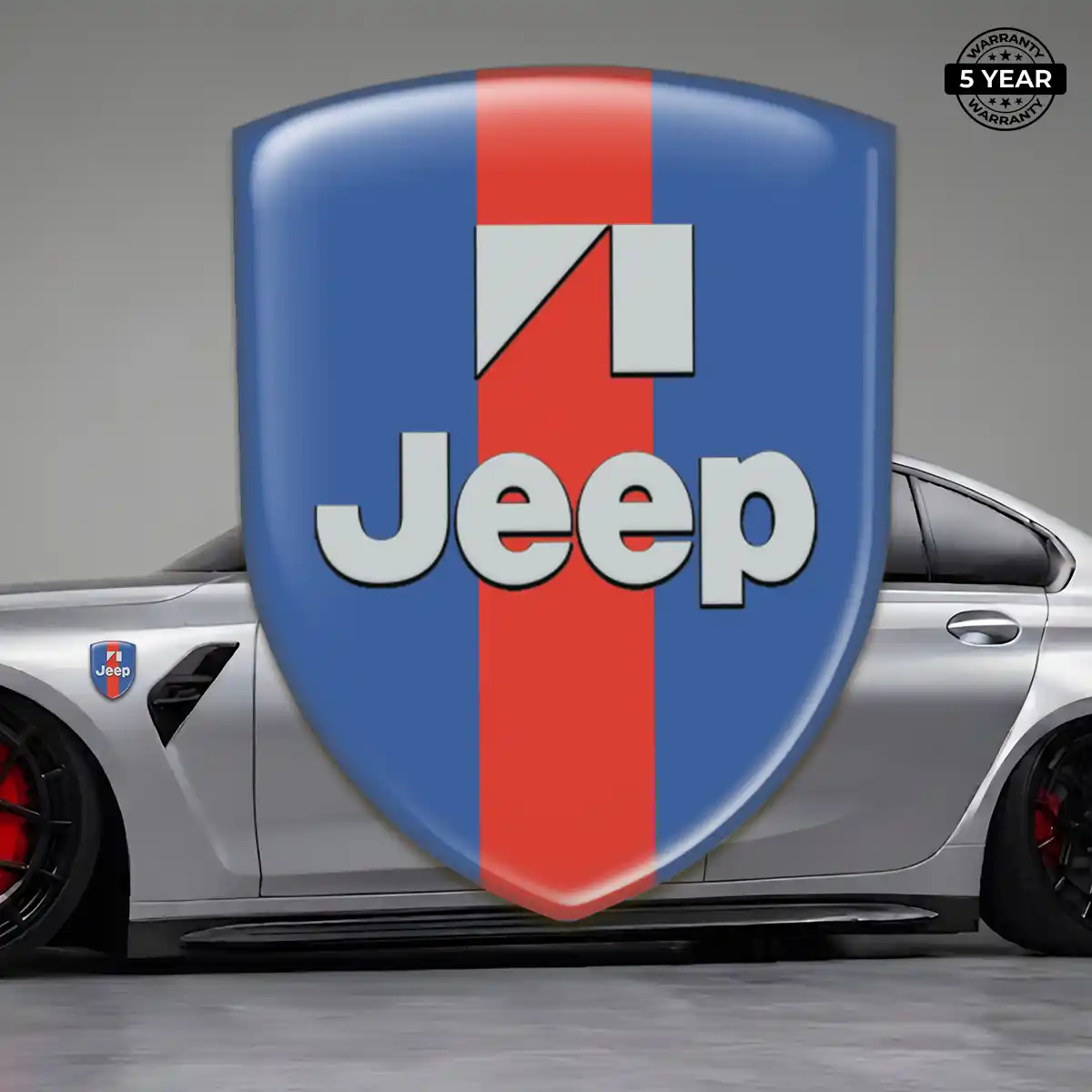 Jeep Automotive Emblem Sticker Resin Elite