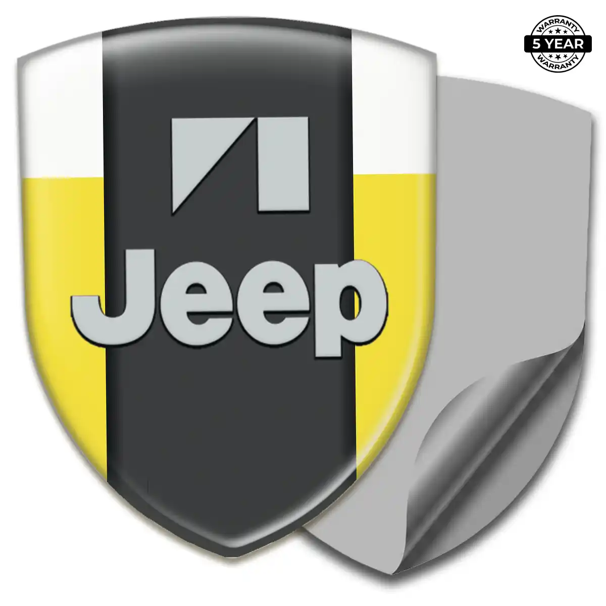 Jeep Automotive Emblem Sticker Signature Grade