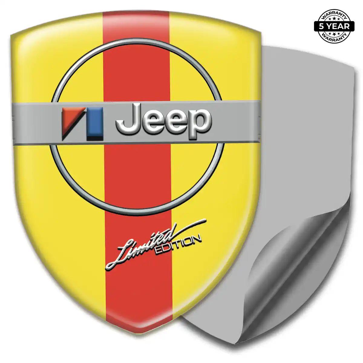 Jeep Automotive Logo Sticker Elite Edition