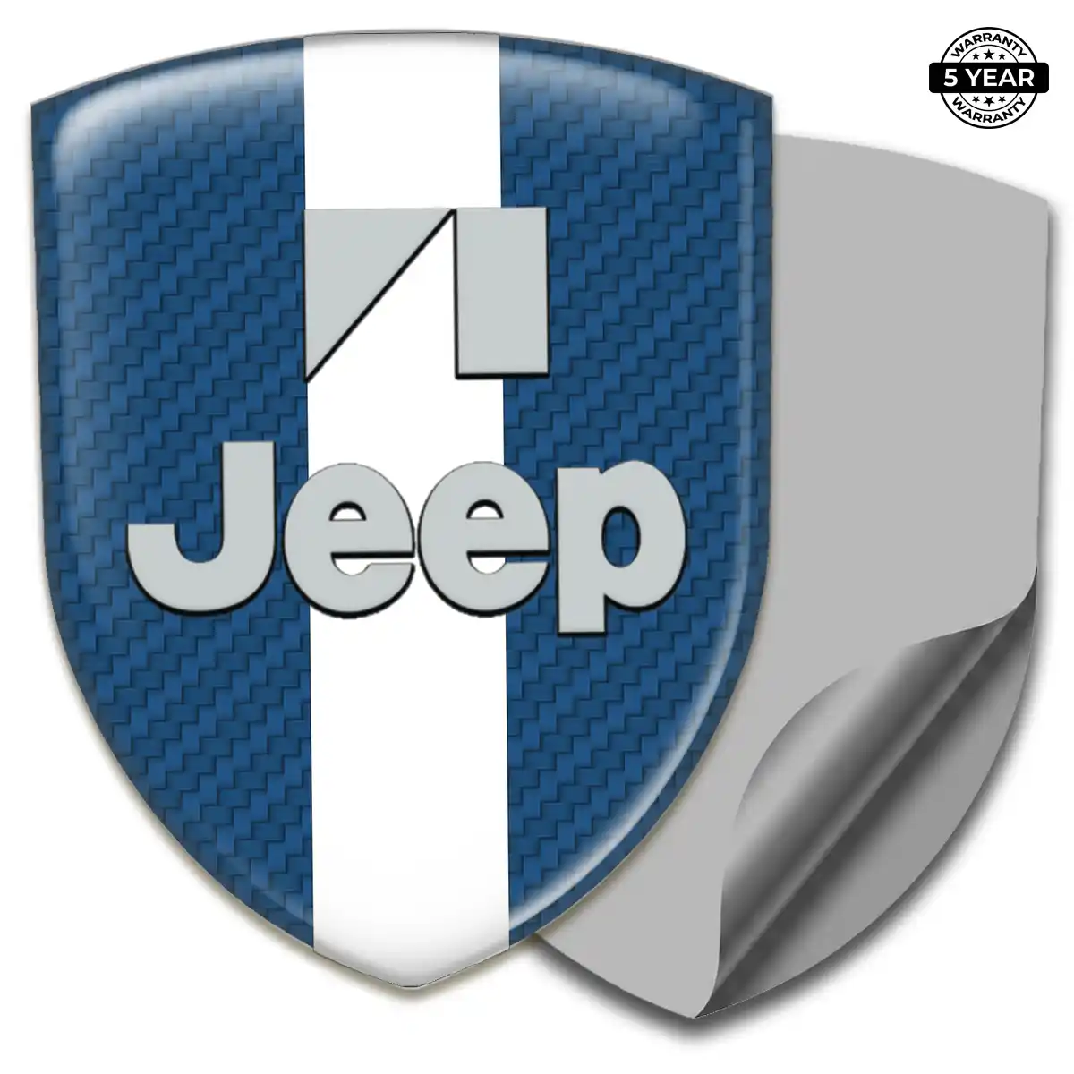 Jeep Automotive Logo Sticker Interior Elegance