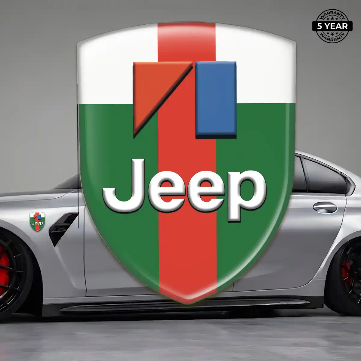 Jeep Automotive Resin Decal Elite Edition