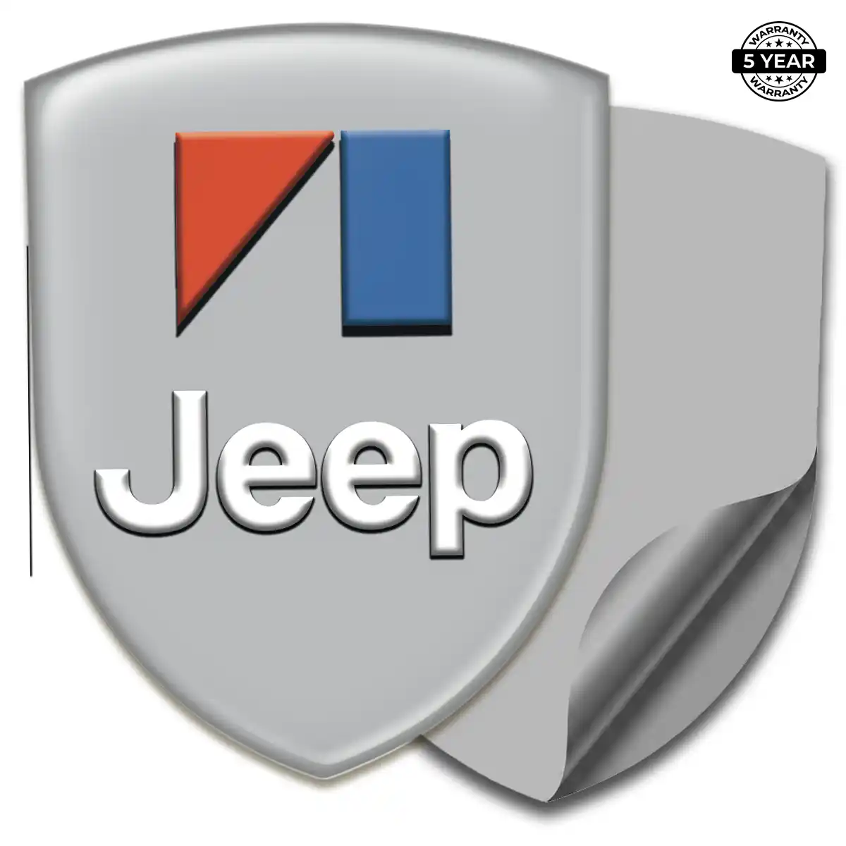 Jeep Automotive Resin Decal Elite Finish
