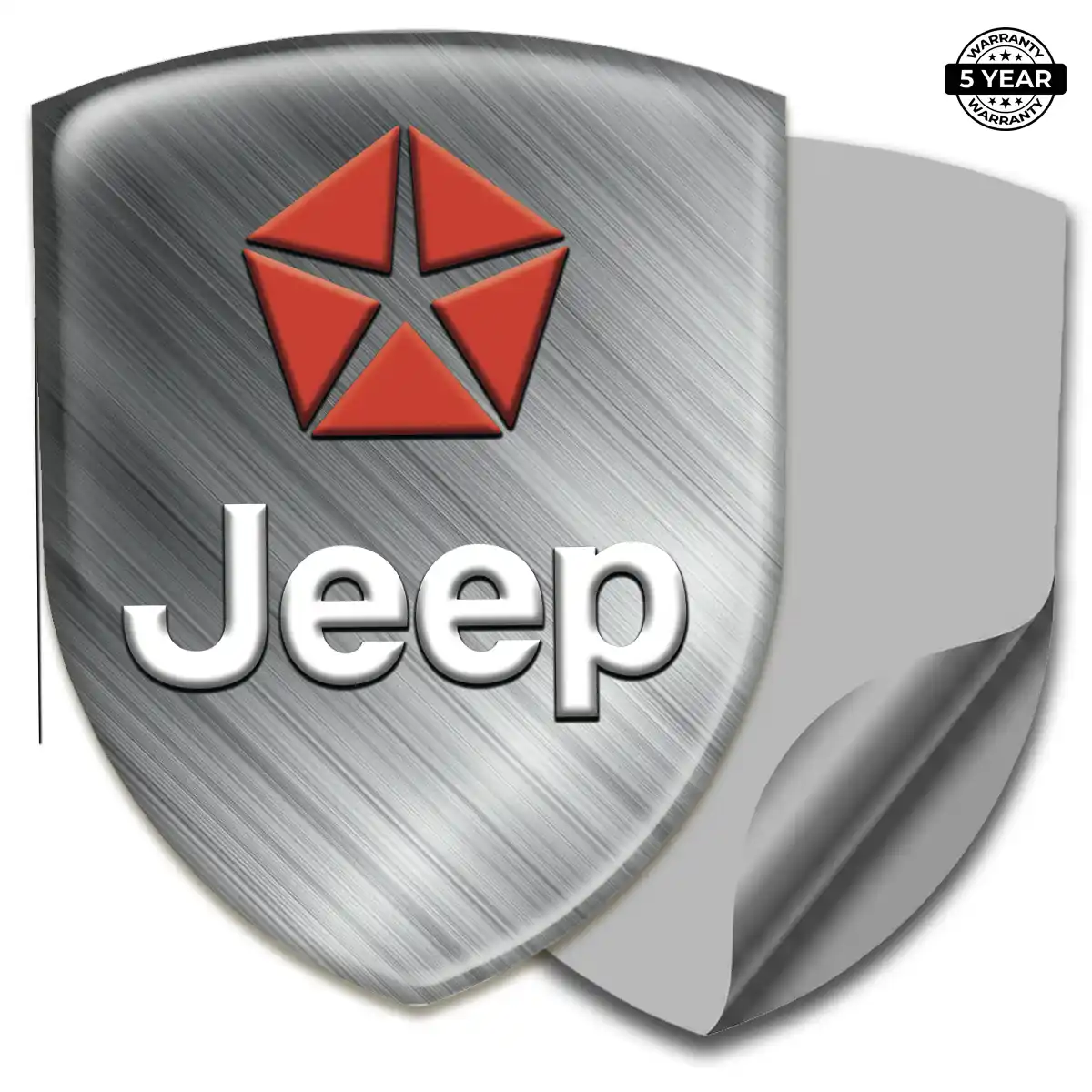 Jeep Automotive Resin Decal Interior Luxe