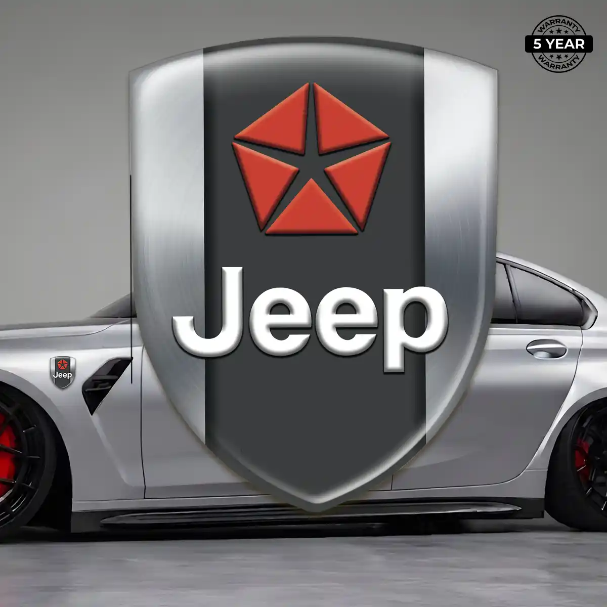 Jeep Automotive Resin Decal Noble Edition