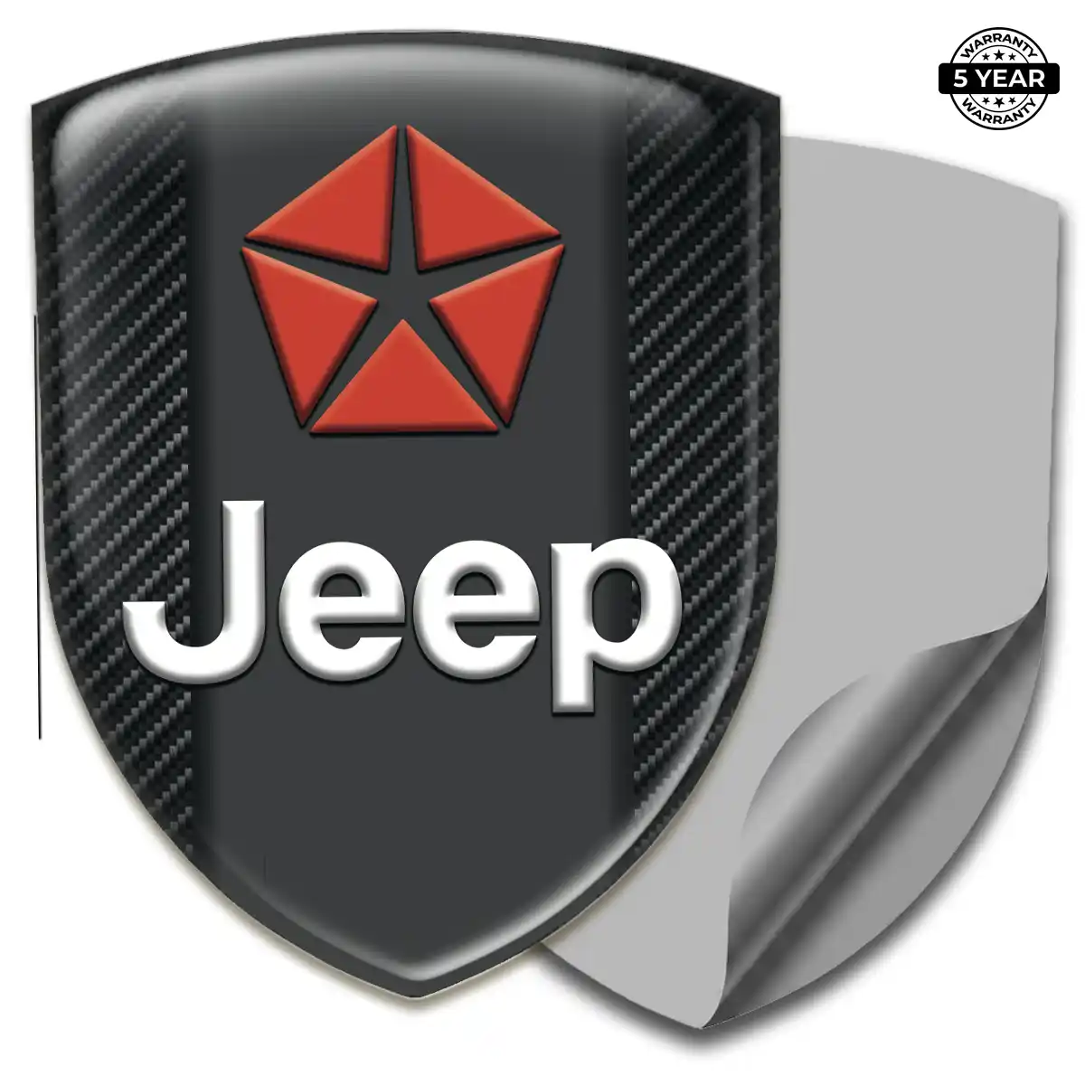 Jeep Automotive Resin Decal Prestige Line
