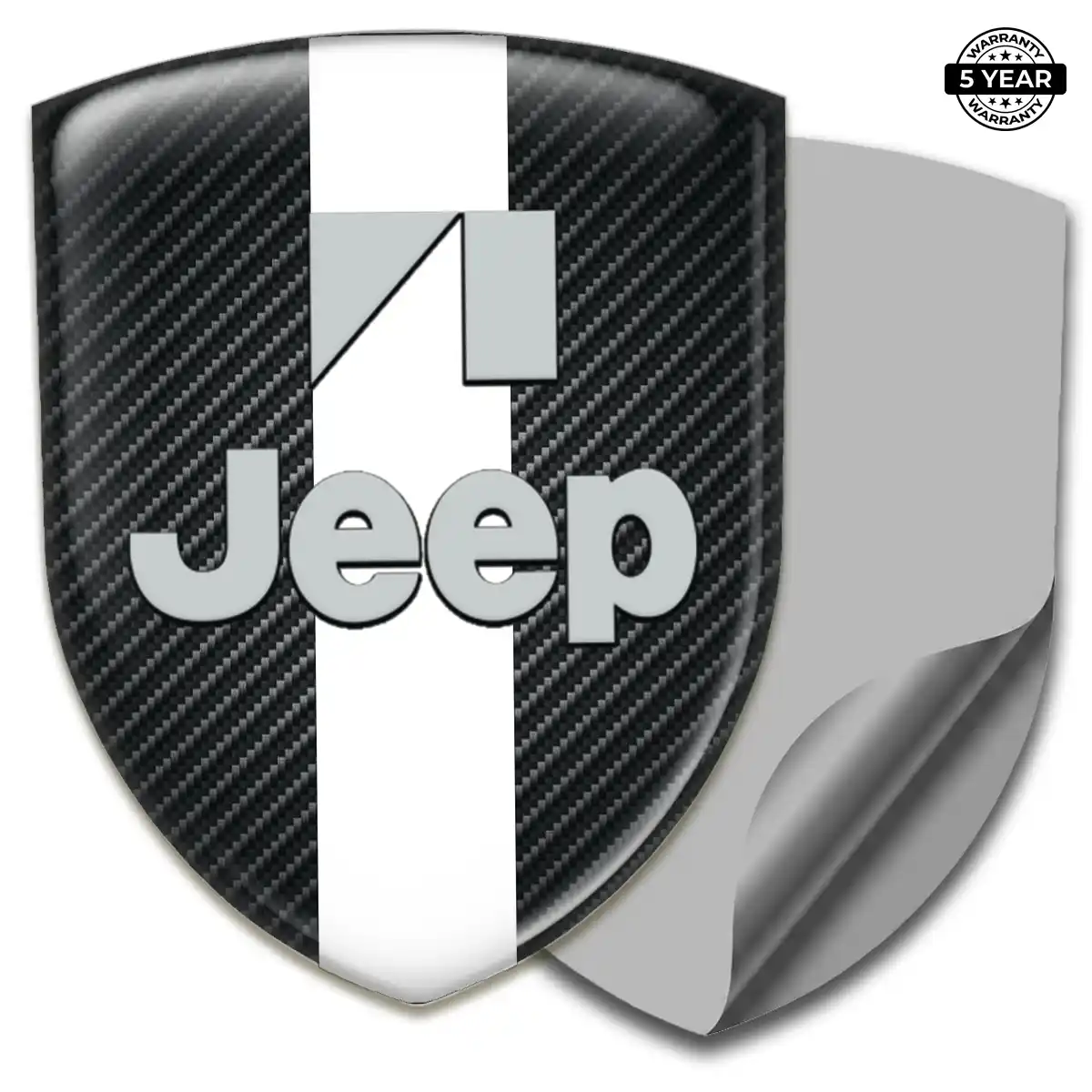 Jeep Automotive Resin Decal Resin Luxe