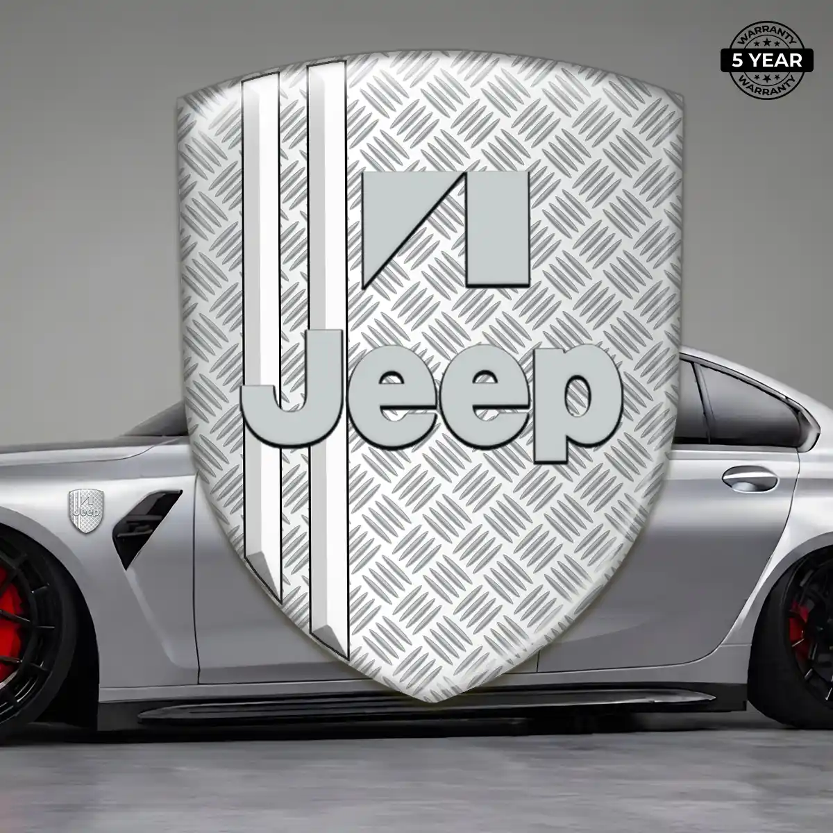 Jeep Automotive Resin Decal Signature Grade