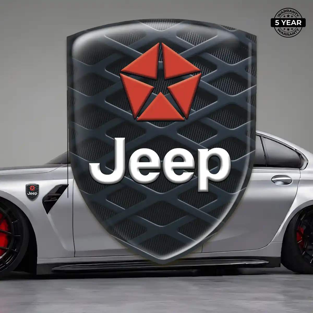 Jeep Automotive Resin Decal Superior Craft