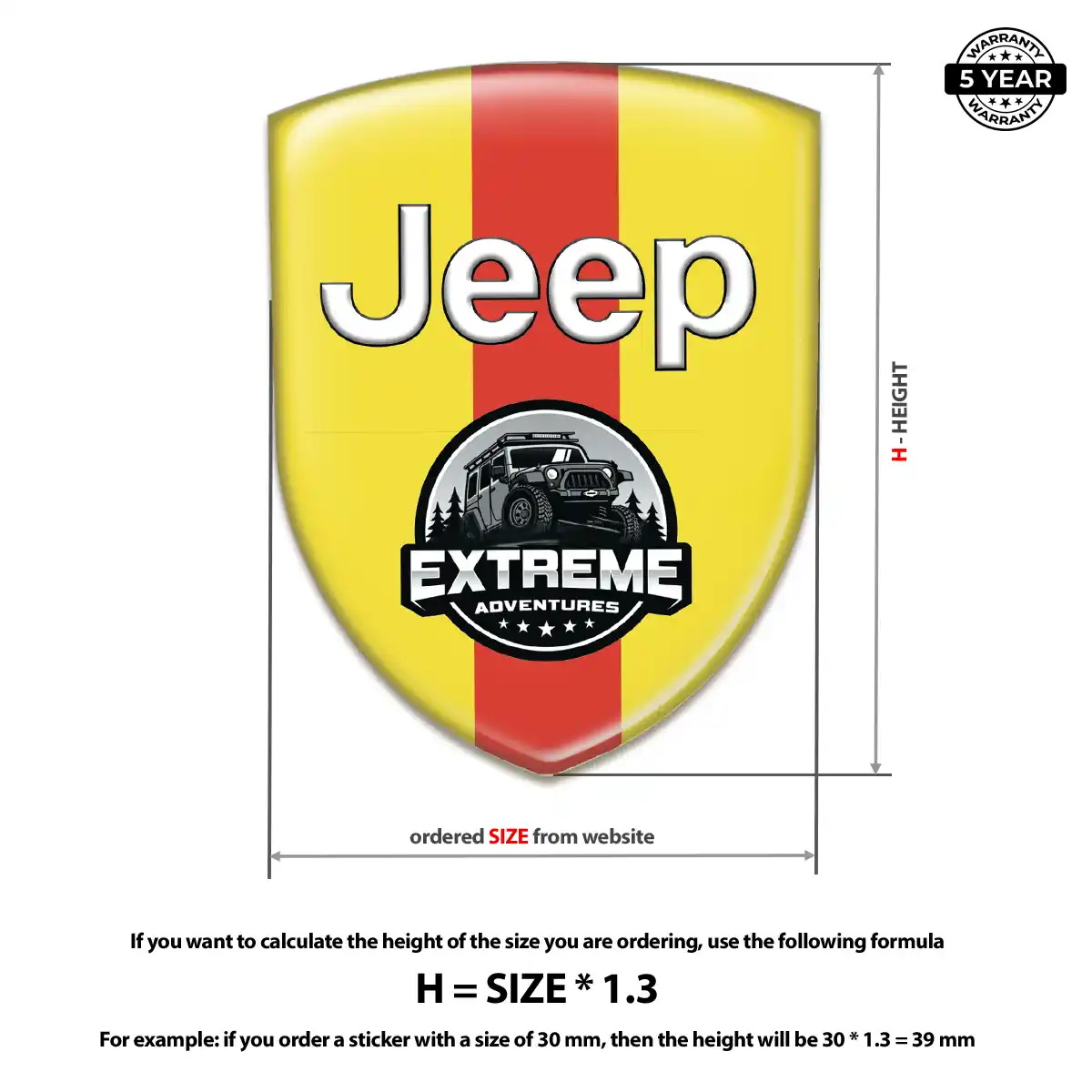 Jeep Badge Cabin Style