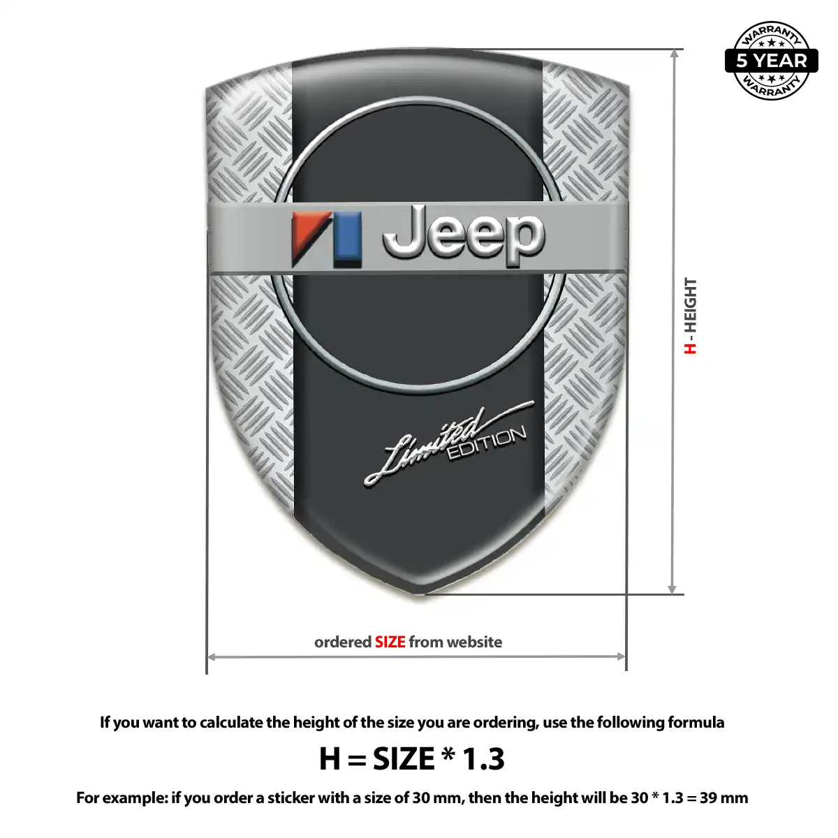 Jeep Badge Deluxe Edition