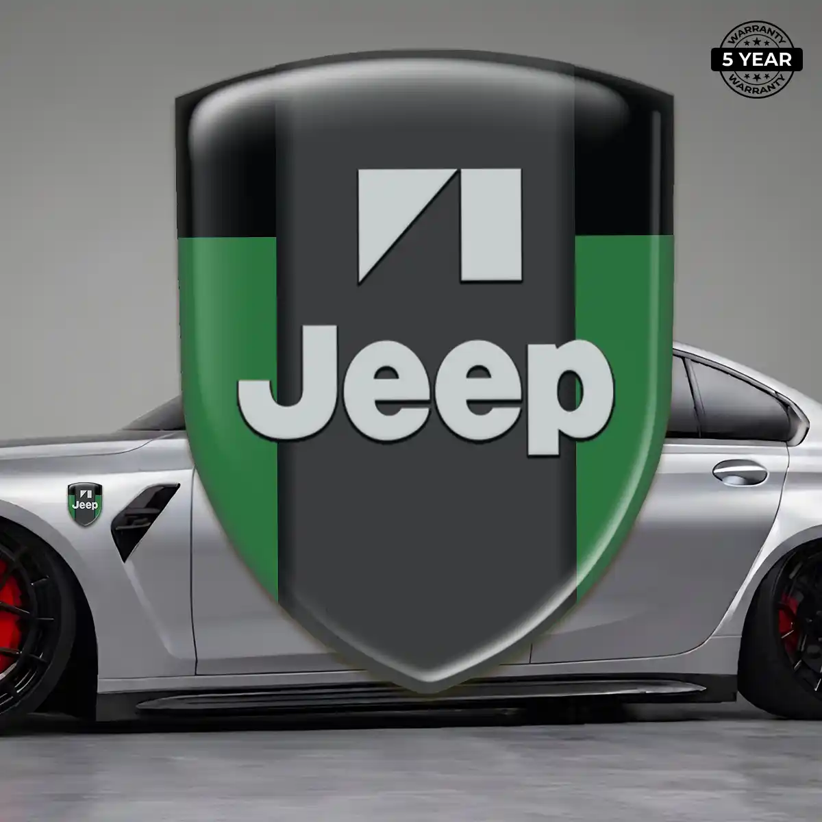 Jeep Badge Elite Finish