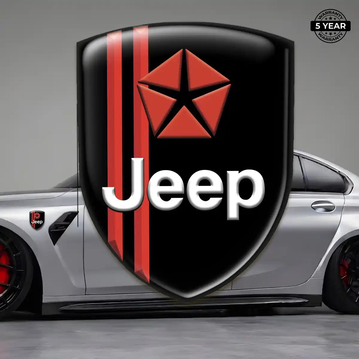 Jeep Badge Interior Elegance
