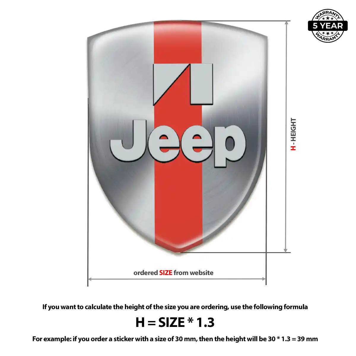 Jeep Badge Noble Edition