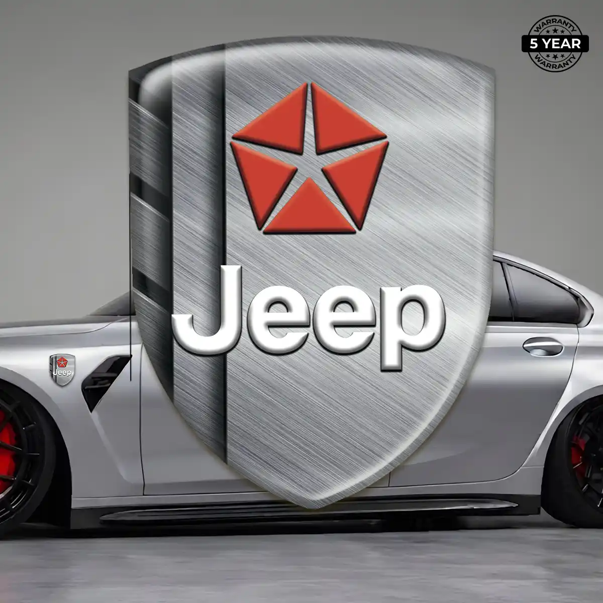 Jeep Badge Premium Dome