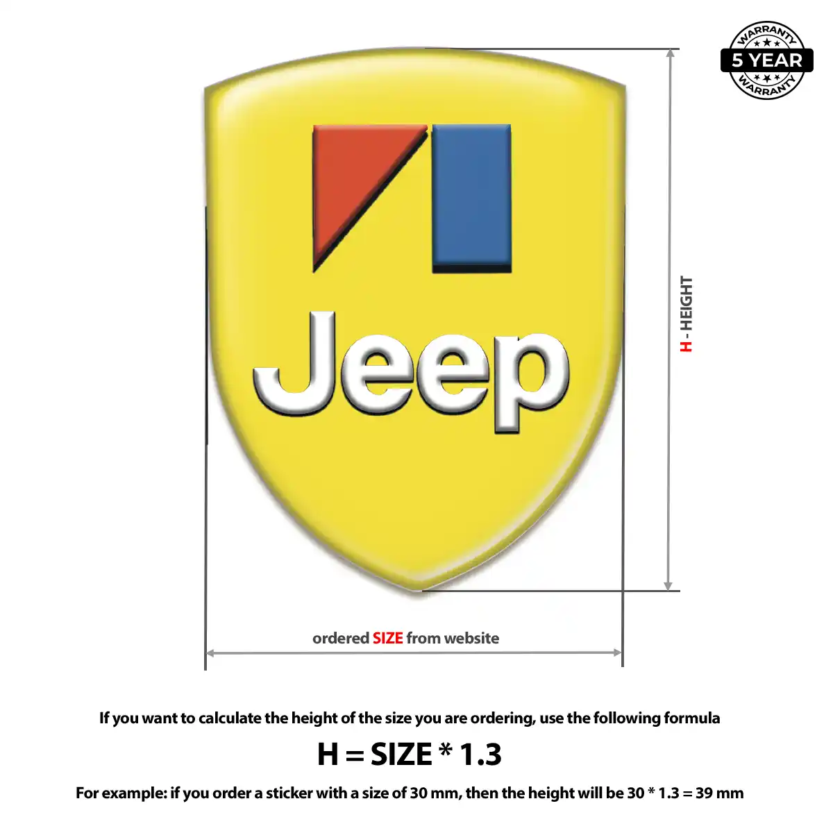 Jeep Badge Superior Craft