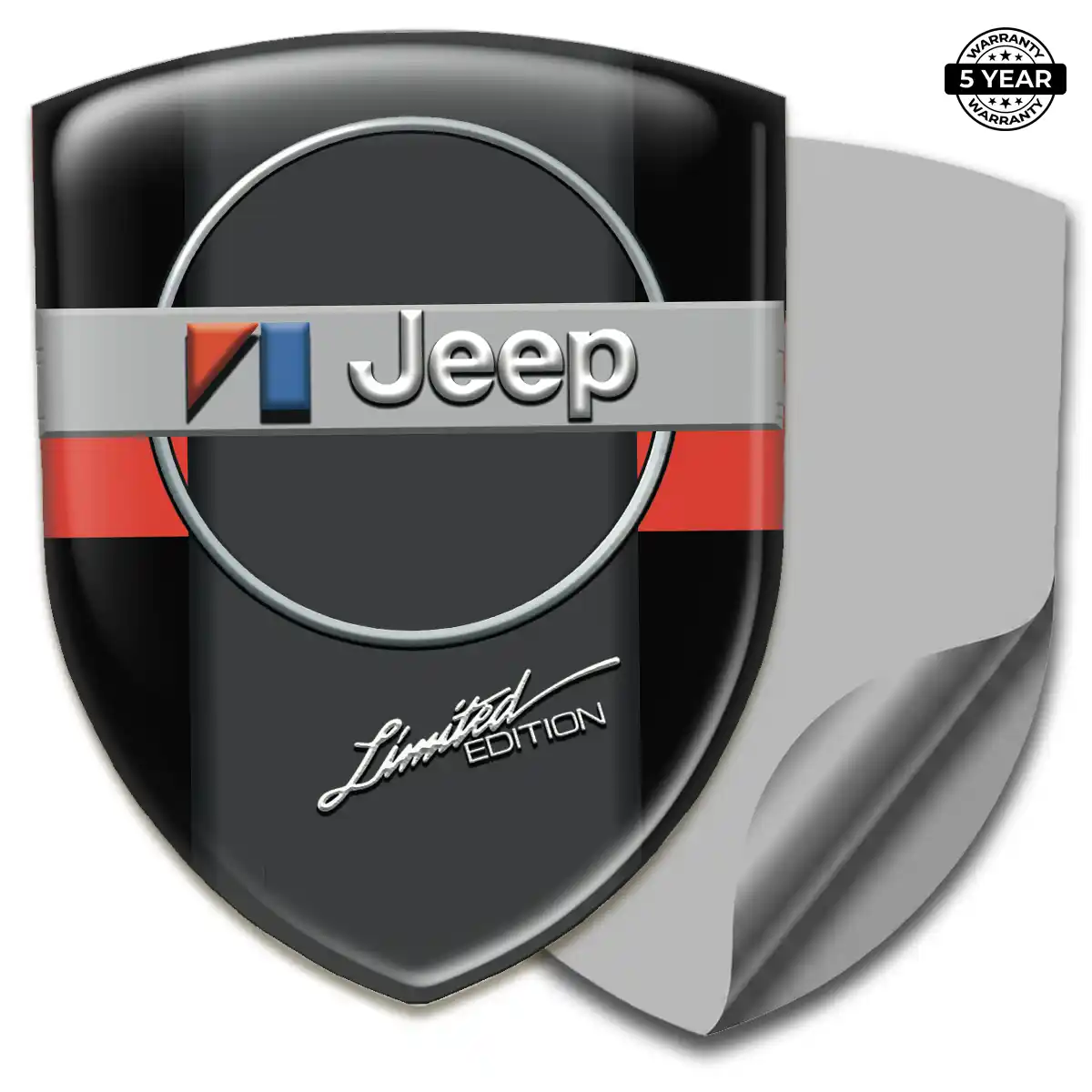 Jeep Car Badge Sticker Interior Elegance