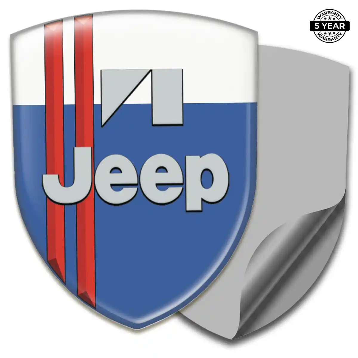 Jeep Car Badge Sticker Sleek Style