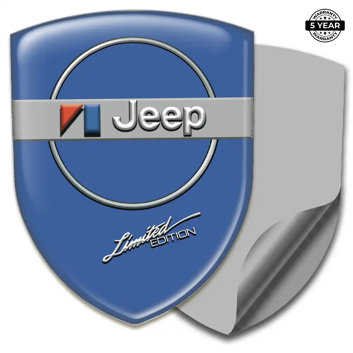 Jeep Car Emblem Decal Deluxe Edition
