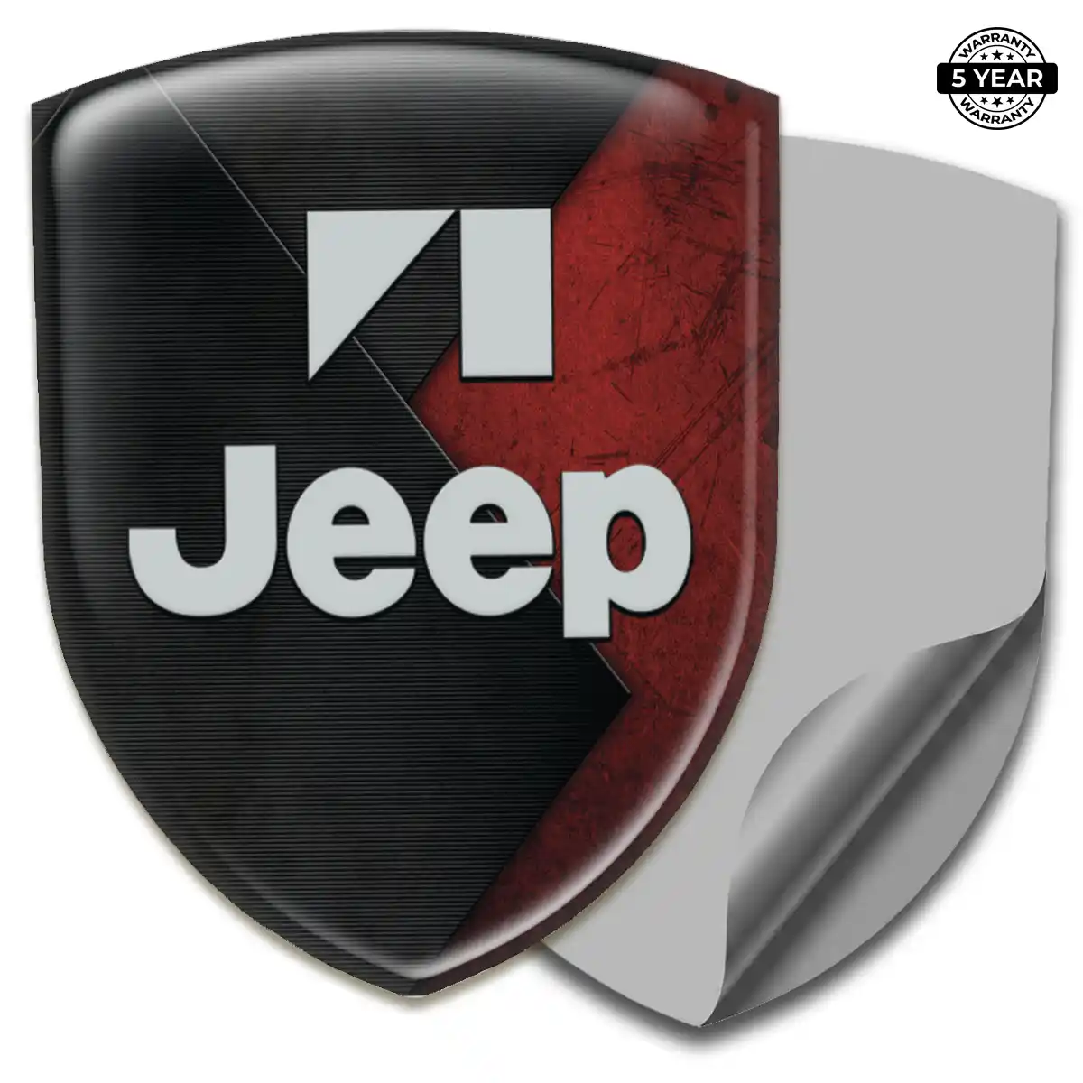 Jeep Car Emblem Decal Elite Finish