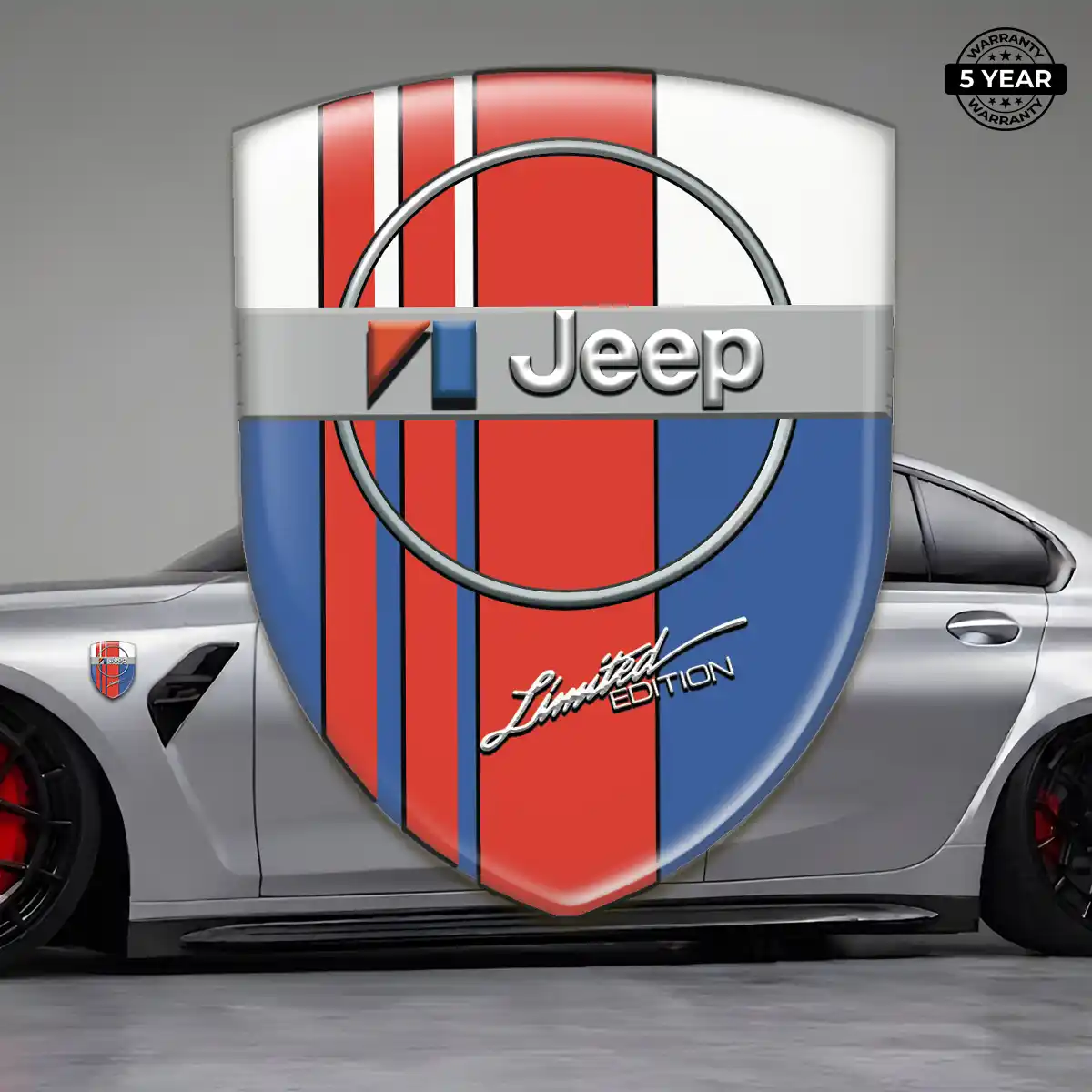 Jeep Car Emblem Decal Exterior Luxe