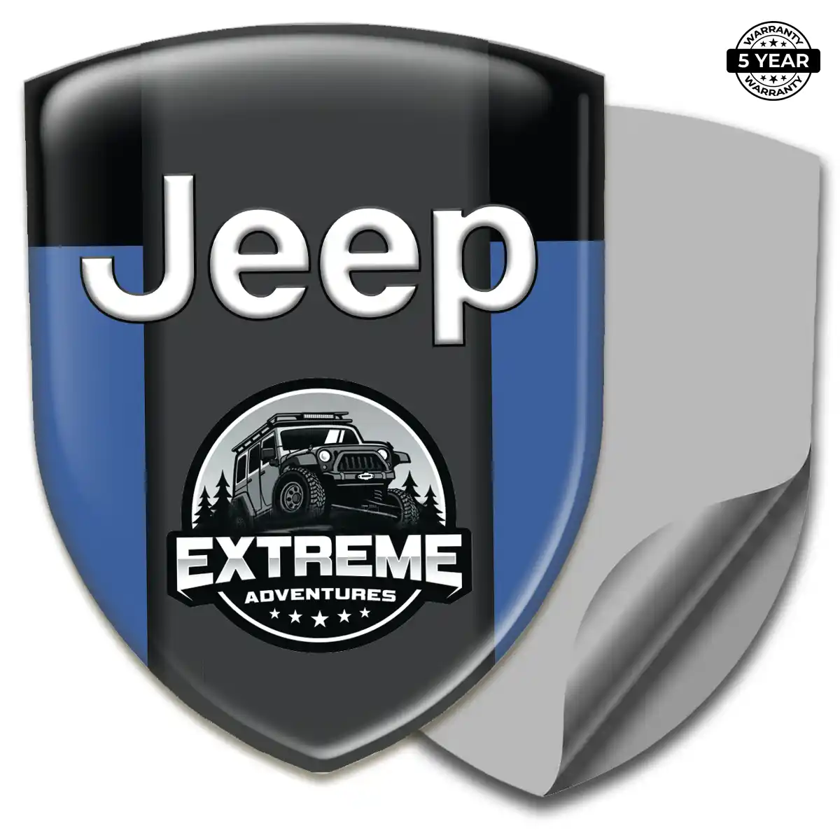 Jeep Car Emblem Decal Interior Luxe