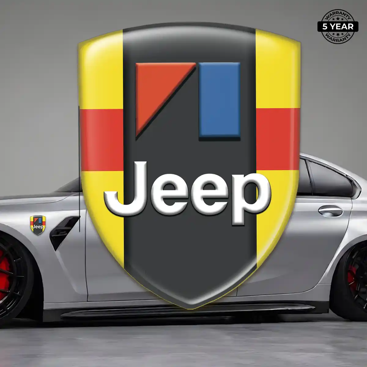 Jeep Car Emblem Decal Noble Edition