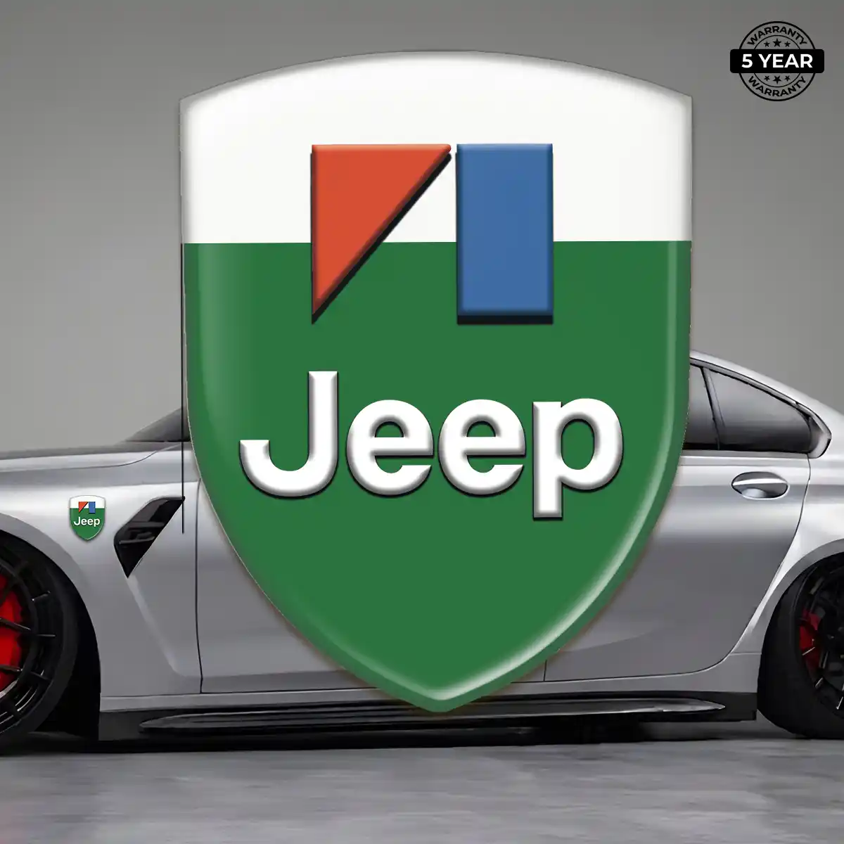 Jeep Car Emblem Decal Outer Style