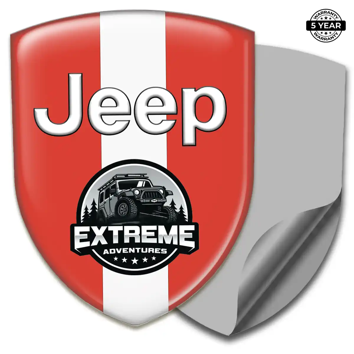 Jeep Car Emblem Overlay Elite Edition