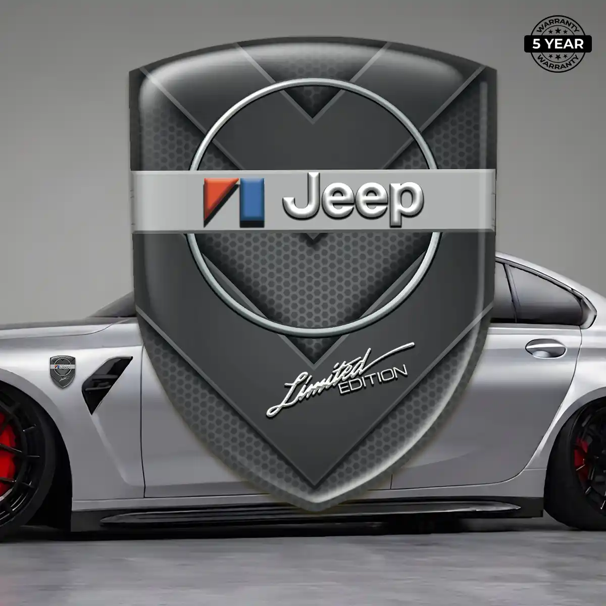 Jeep Car Emblem Overlay Exclusive Series