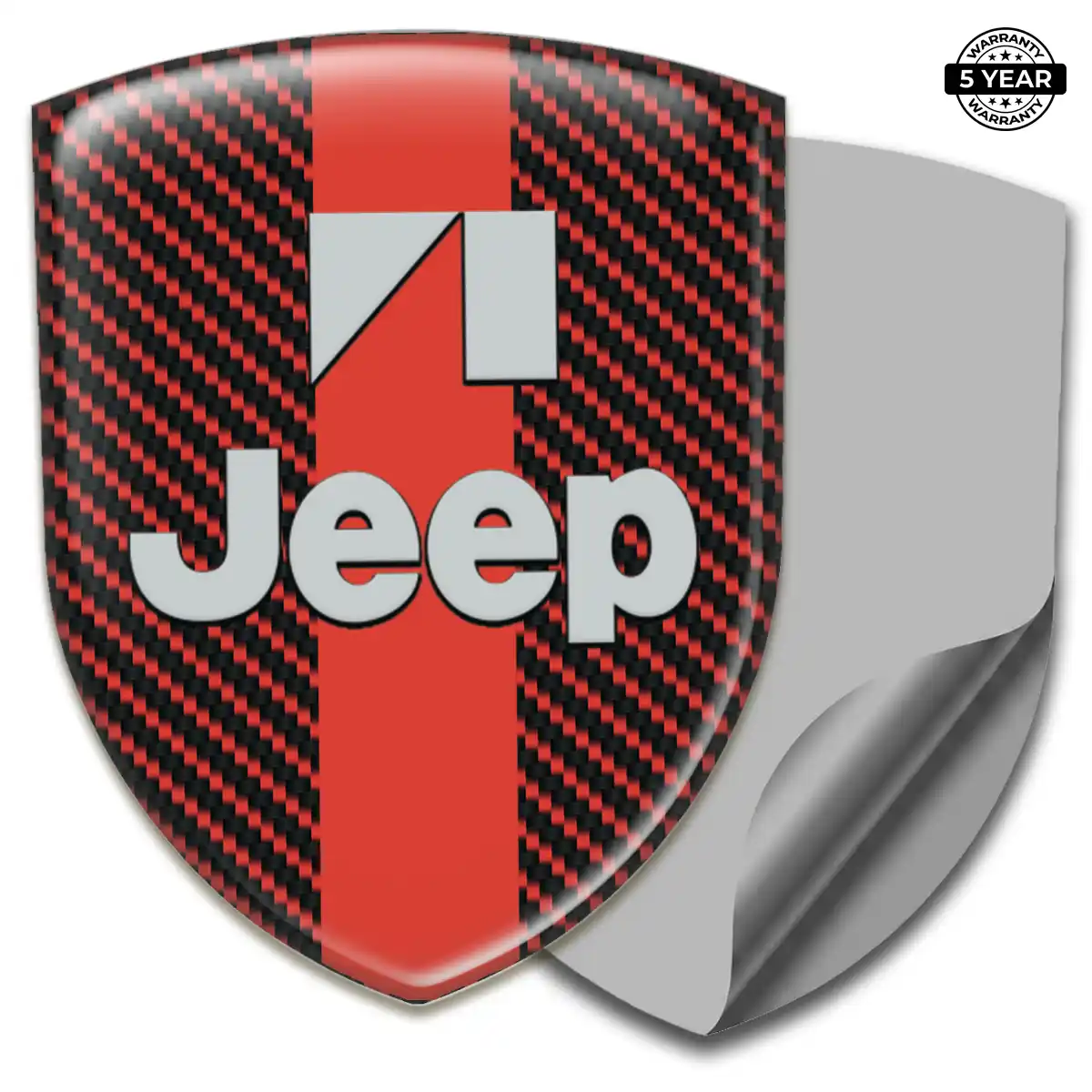Jeep Car Emblem Overlay Interior Elegance