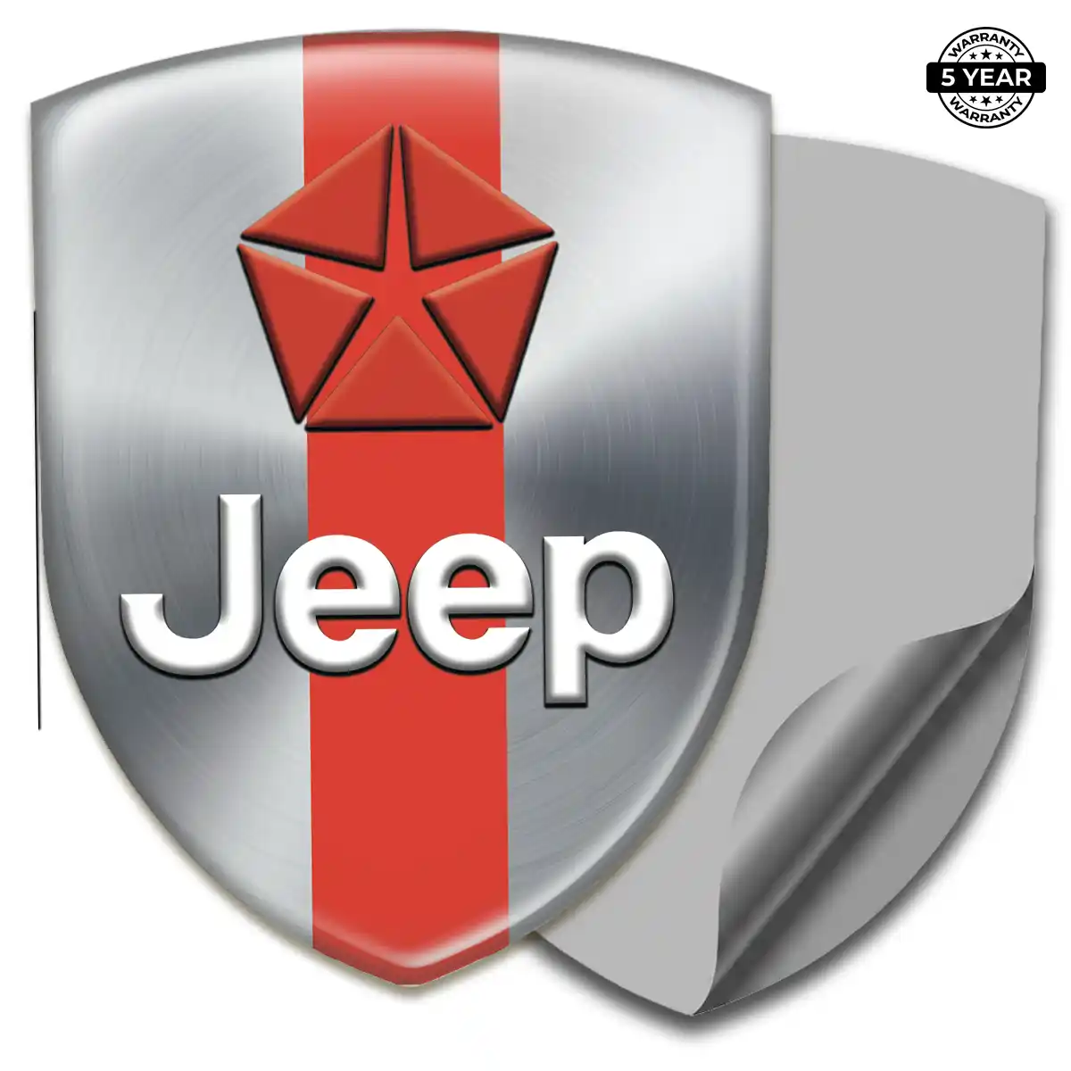 Jeep Car Emblem Overlay Interior Luxe