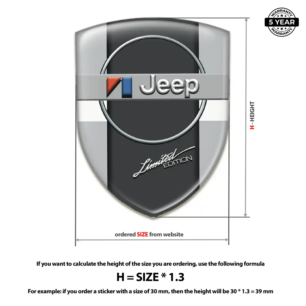 Jeep Car Emblem Overlay Superior Craft