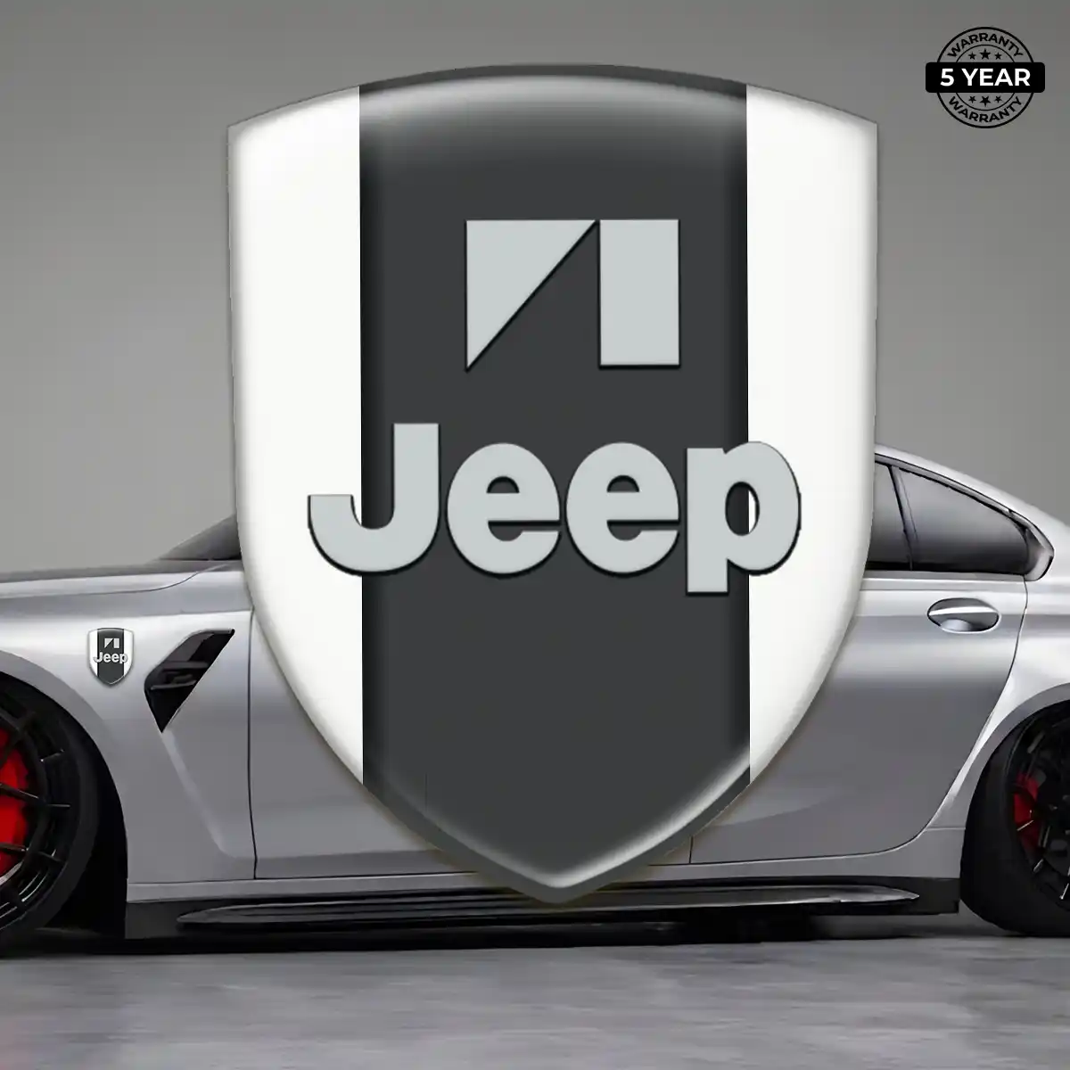 Jeep Car Emblem Sticker Exclusive Series