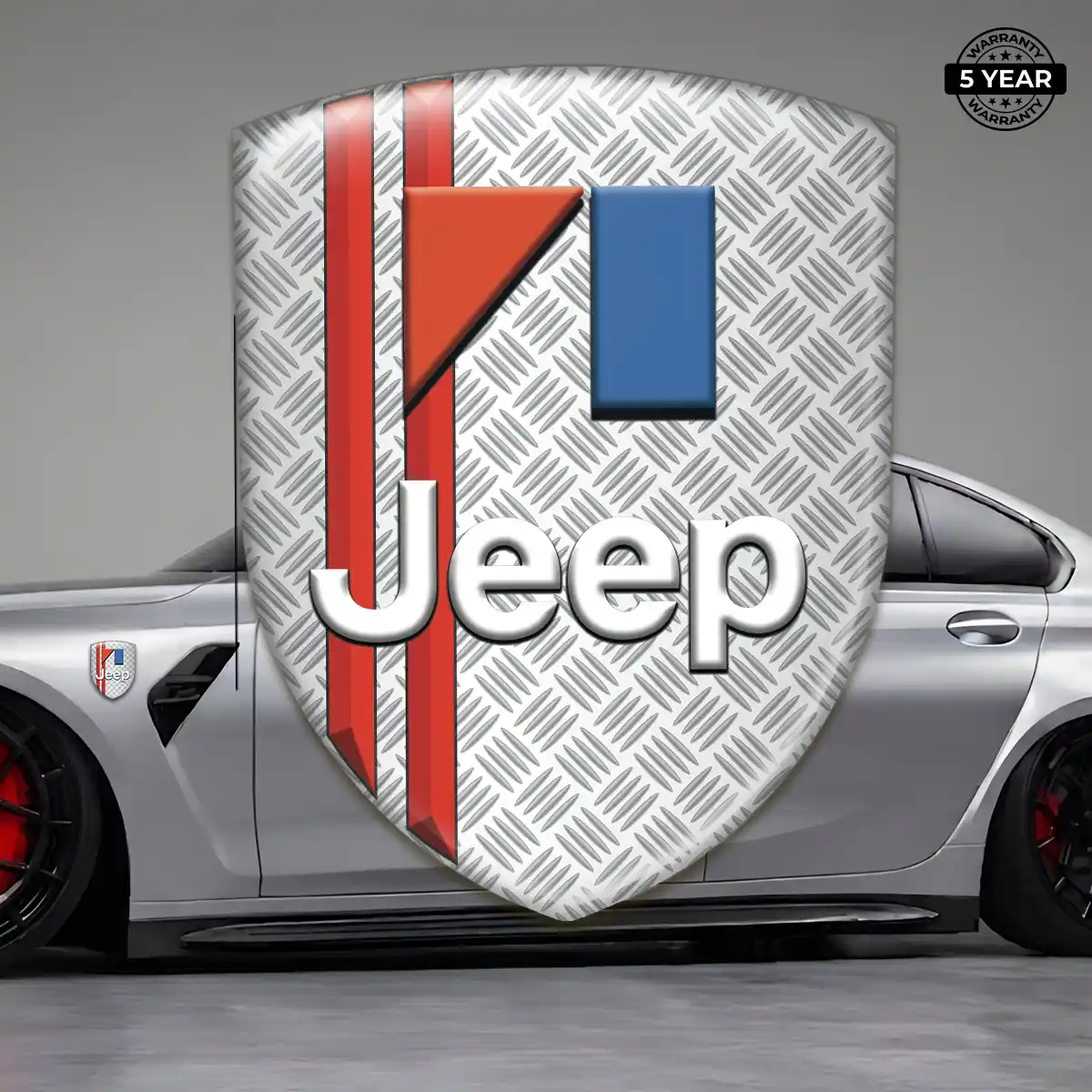 Jeep Car Emblem Sticker Interior Luxe