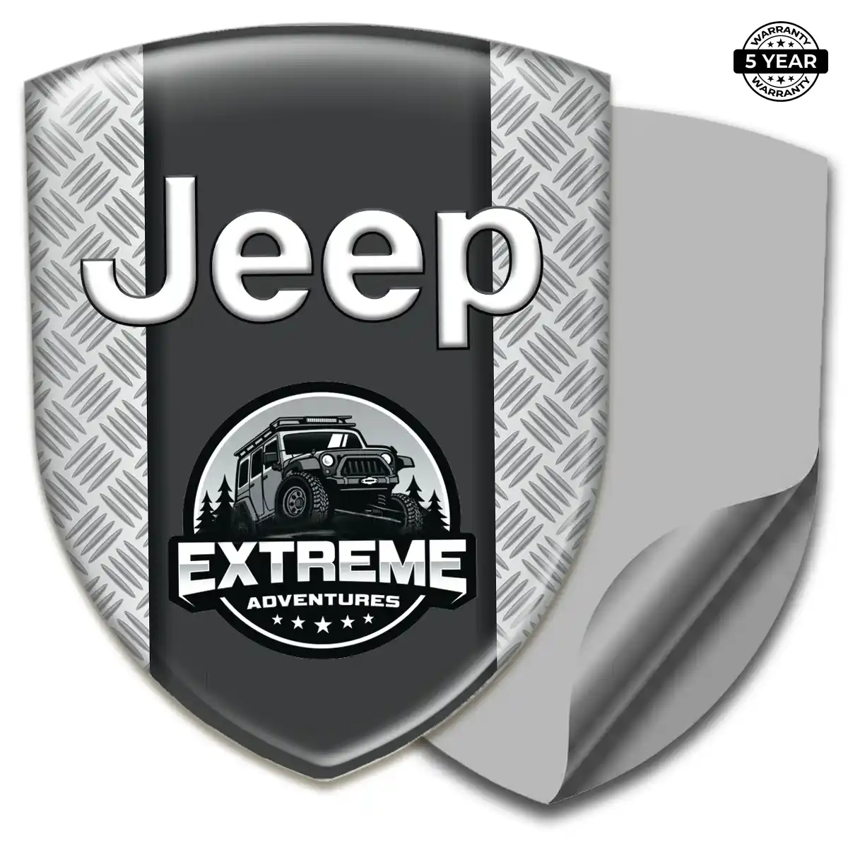 Jeep Car Emblem Sticker Resin Elite