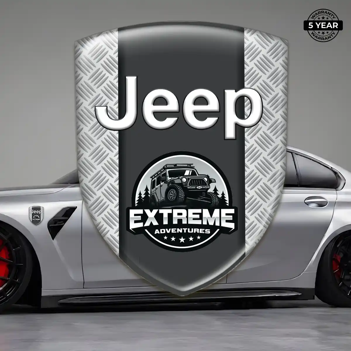 Jeep Car Emblem Sticker Resin Elite